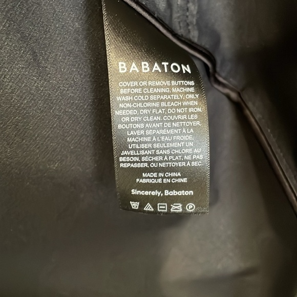 Aritzia Babaton Pelli Shirt Jacket Black/Vegan Leather - Picture 9 of 10